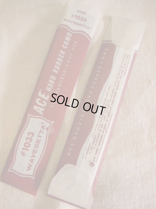 画像3: 1950'S DEADSTOCK ACE 7" COMB #1033 WAVESETTA  MADE IN U.S.A.