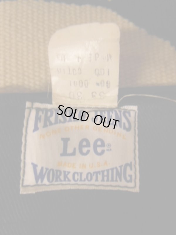 画像6: 1960'S DEADSTOCK LEE FRISKO JEENS BLACK SZ 33X30