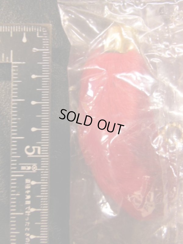 画像4: 1950'S NOS LUCKY RABBIT FOOT CHARM/ビンテージ ラビットフット/赤染/70