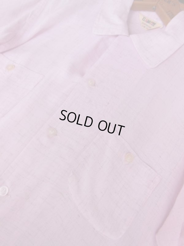 画像4: 1950'S WILSHIRE FLECK PLAID COTTON SHIRT SZ/SMALL