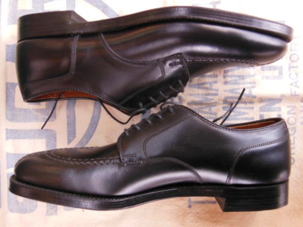 画像18: 新品 ALDEN オールデンコードバン Vチップ 961 ブラック/8.5B　