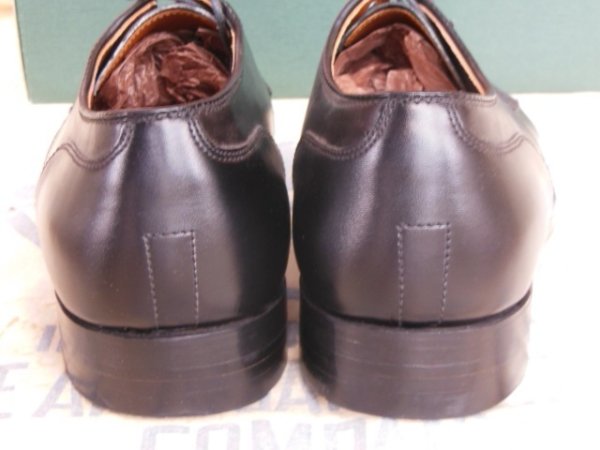 画像16: 新品 ALDEN オールデンコードバン Vチップ 961 ブラック/8.5B　