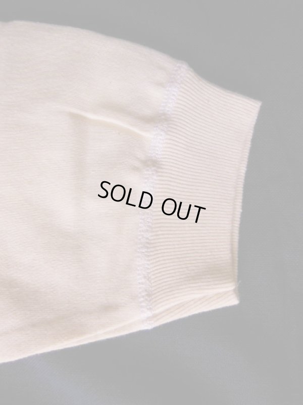 画像12: 1940'S〜 DEADSTOCK CHERMONA FRENCH HENLY NECK UNDER SHIRT SIZE/45