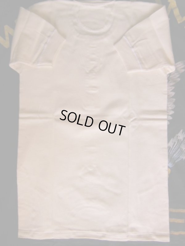 画像7: 1940'S〜 DEADSTOCK CHERMONA FRENCH HENLY NECK UNDER SHIRT SIZE/45