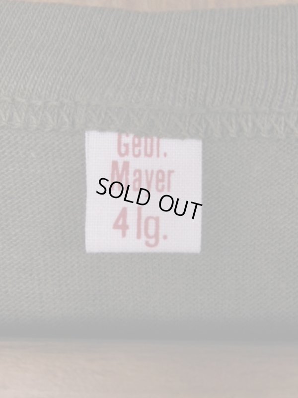 画像3: DEADSTOCK GERMAN MILITARY UNDER SHIRT/OLIVE/SIZE/4