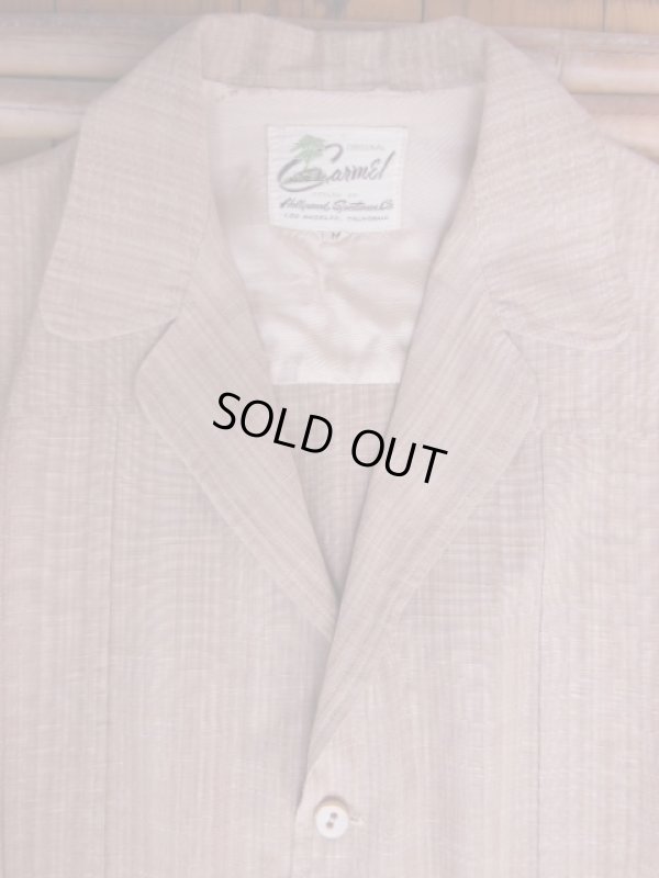 画像6: 1950'S CARMEL LINEN HOLLYWOOD JACKET SIZE/MEDIUM