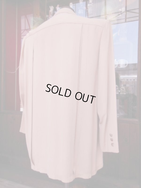 画像4: 1950'S PALMLAND RAYON GABERDINE HOLLYWOOD JACKET SZ/LARGE