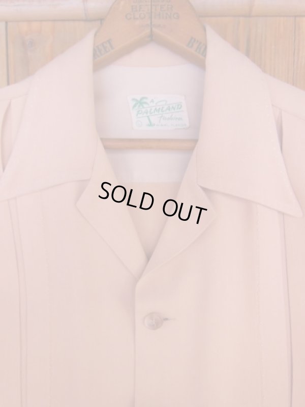 画像7: 1950'S PALMLAND RAYON GABERDINE HOLLYWOOD JACKET SZ/LARGE