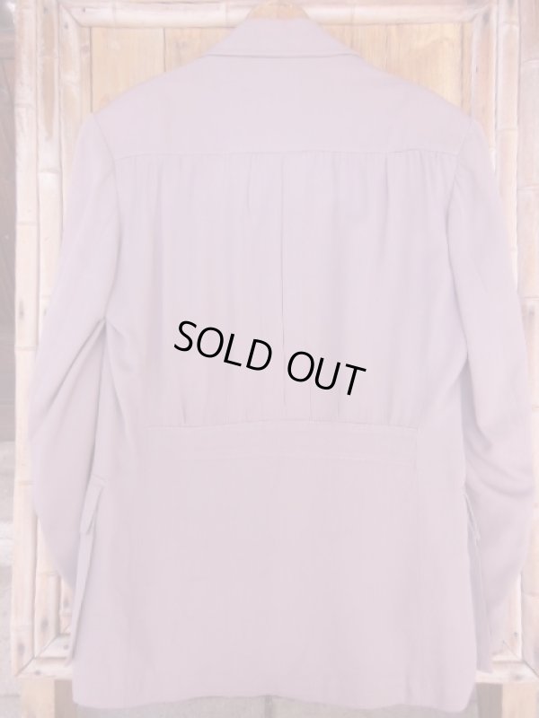 画像11: 1940'S UNKNOWN GABERDINE HOLLYWOOD JACKET SZ/MEDIUM