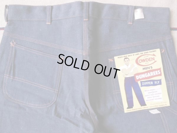 画像15: 1950'S DEADSTOCK COWDEN PAINTER PANTS 36X30