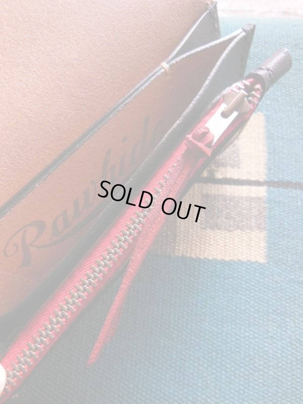 画像3: RAWHIDE TRUCKERS WALLET LOT-504/BLACK/WYNY MEXICAN SADDLE