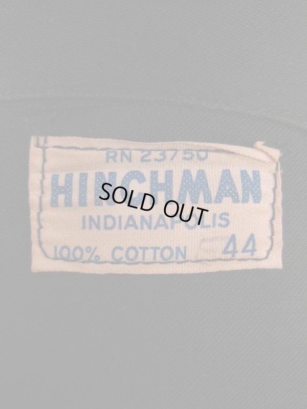 画像6: 1950'S HINCHMAN W.C.SUTTON EMBROIDERED BLACK DRIZZLER JACKET SZ/44