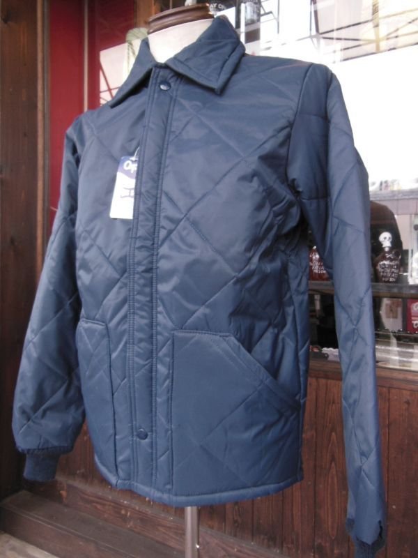 画像6: 1970'S DEADSTOCK BIG SMITH QUITED NYLON JACKET/NAVY/SZ/MEDIUM