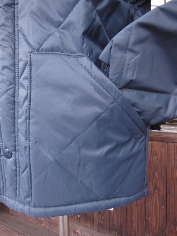 画像15: 1970'S DEADSTOCK BIG SMITH QUITED NYLON JACKET/NAVY/SZ/MEDIUM