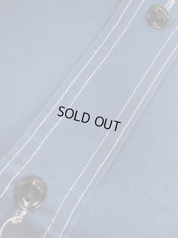 画像9: 1930'S DEADSTOCK PALL MALL BOYS COTTON WORK SHIRT /SIZE13 