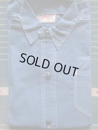1930'S DEADSTOCK PALL MALL BOYS COTTON WORK SHIRT /SIZE13 