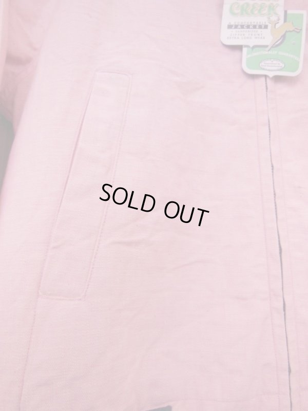 画像10: 1950'S DEADSTOCK（ワンウォッシュ） DEER CREEK PINK DUNGAREE JACKET/MEDIUM