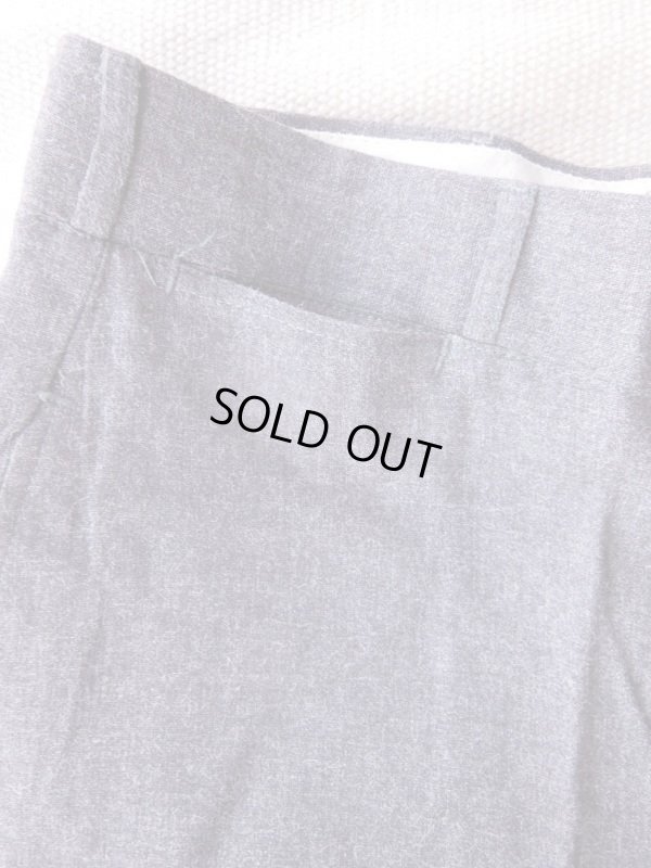 画像10: 1930'S DEADSTOCK FOX BRAND D.GRAY WOOL WORK TROUSERS/33X29