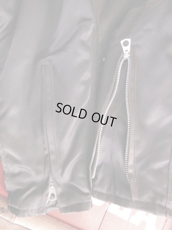 画像12: 1950'S HARLEY DAVIDSON CYCLE CHAMP? NYLON MOTORCYCLE JACKET/40