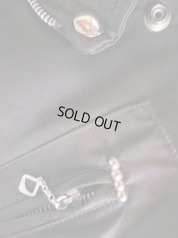 画像17: 1950'S HARLEY DAVIDSON CYCLE CHAMP? NYLON MOTORCYCLE JACKET/40