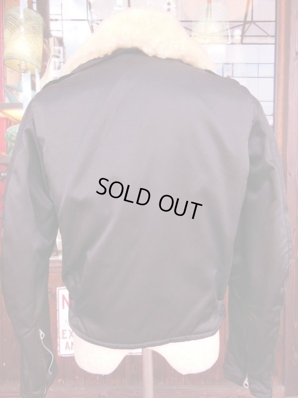 画像5: 1950'S HARLEY DAVIDSON CYCLE CHAMP? NYLON MOTORCYCLE JACKET/40