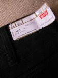 画像3: 1960'S〜 DEADSTOCK LEVI'S 518-2059  BIG"E" BLACK CORDUROY PANTS/31X34