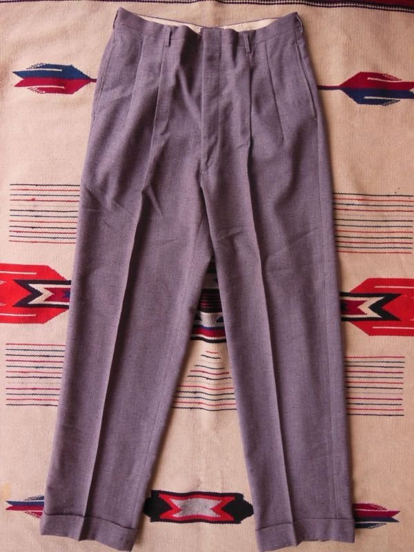 画像17: 1950'S 極上品 ROBERT HALL FLECK WOOL SUIT SZ/38/W32