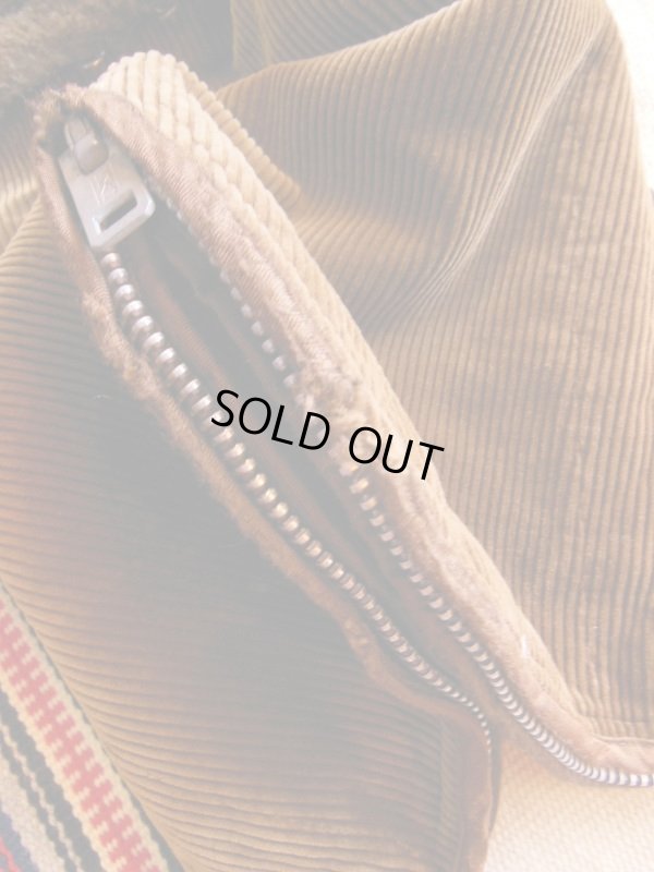 画像20: 1960'S MIGTHY-MAC BROWN COTDUROY HOODED COAT SIZE/6