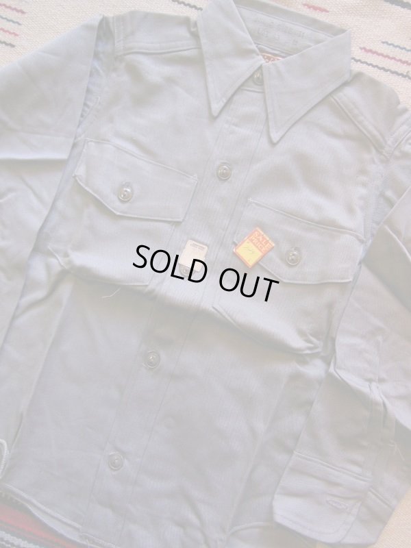 画像3: 1950'S DEADSTOCK DICKIES BOYS WORK SHIRT /SIZE6 