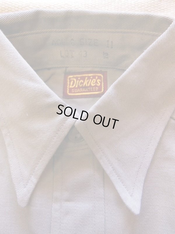 画像8: 1950'S DEADSTOCK DICKIES BOYS WORK SHIRT /SIZE6 