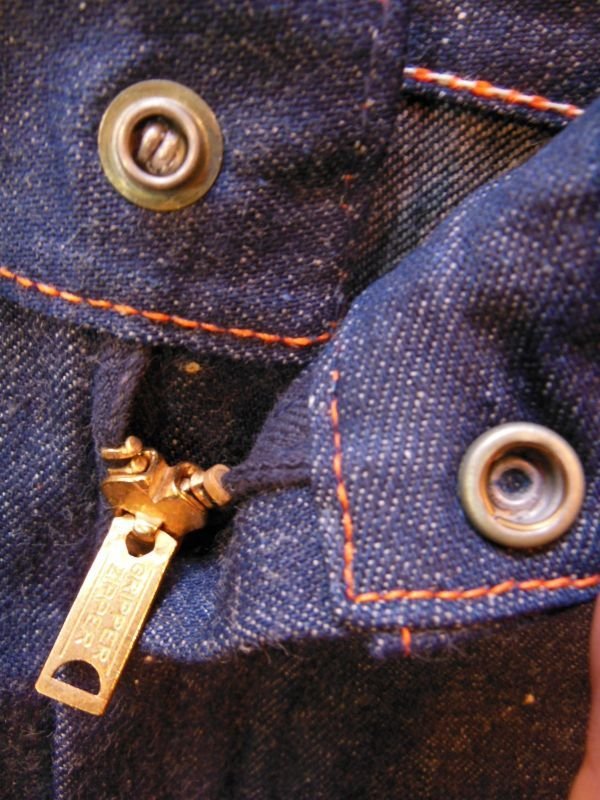 画像10: 1950'S DEADSTOCK BARTEL DENIM WORK PANTS/LOT-584Z/SIZE/8/10 