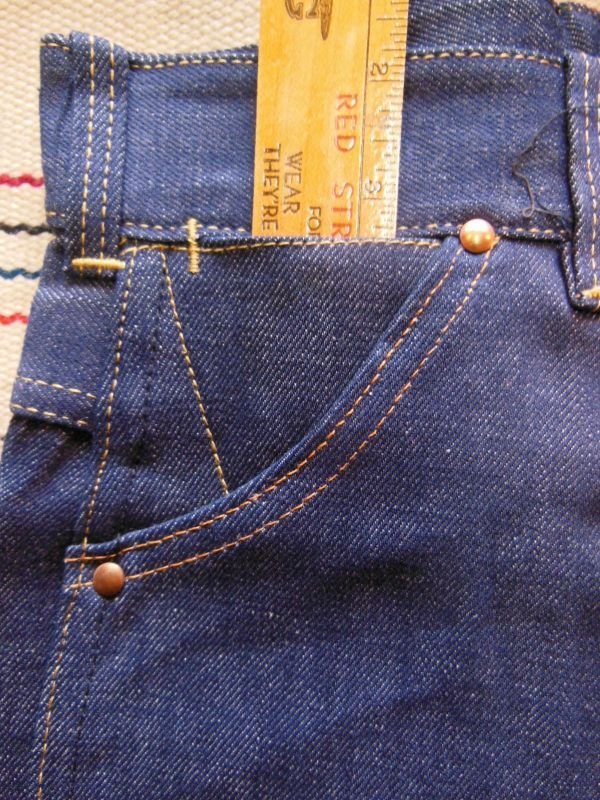 1960s Deadstock The Plains Rider By Ely And Walker 11 1 4 Oz Denim Pants