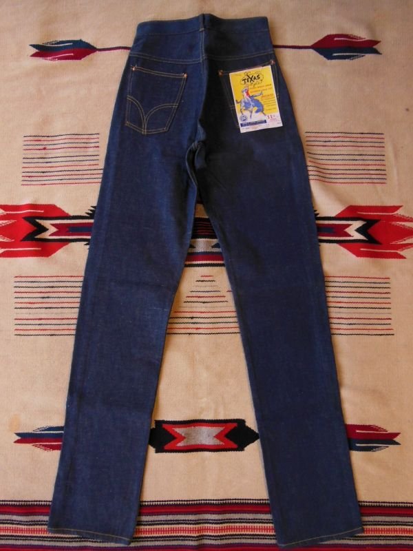 画像6: 1950'S DEADSTOCK BARTEL TEXAS STYLE 11-1/4 OZ DENIM PANTS/49ZX/SIZE/16/27X36 