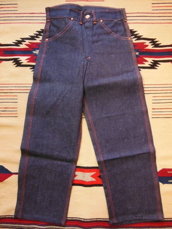画像5: 1950'S DEADSTOCK BARTEL DENIM WORK PANTS/LOT-584Z/SIZE/8/10 