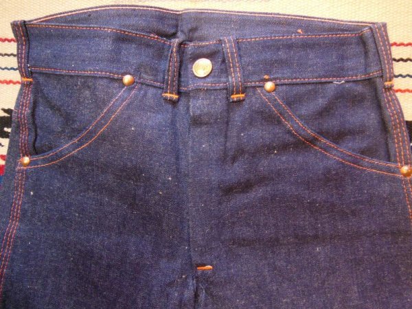 画像8: 1950'S DEADSTOCK BARTEL DENIM WORK PANTS/LOT-584Z/SIZE/8/10 