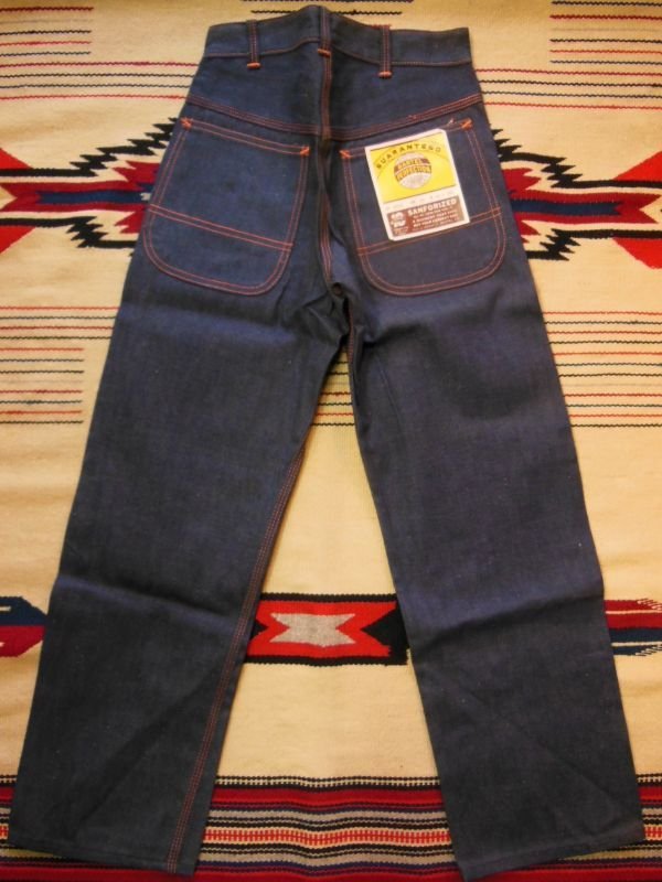 画像17: 1950'S DEADSTOCK BARTEL DENIM WORK PANTS/LOT-584Z/SIZE/8/10 