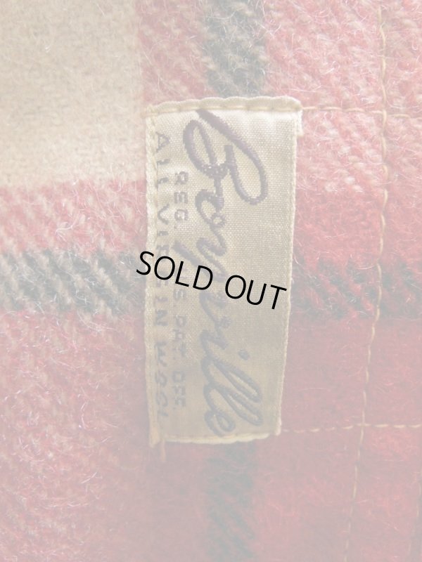 画像17: 1940'S SEARS BOY VILLE PLAID WOOL JACKET