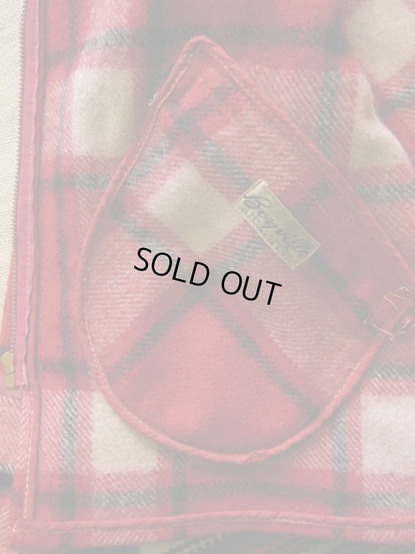 画像18: 1940'S SEARS BOY VILLE PLAID WOOL JACKET