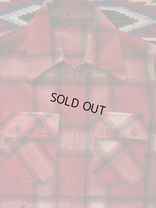 画像9: 1940'S SEARS BOY VILLE PLAID WOOL JACKET