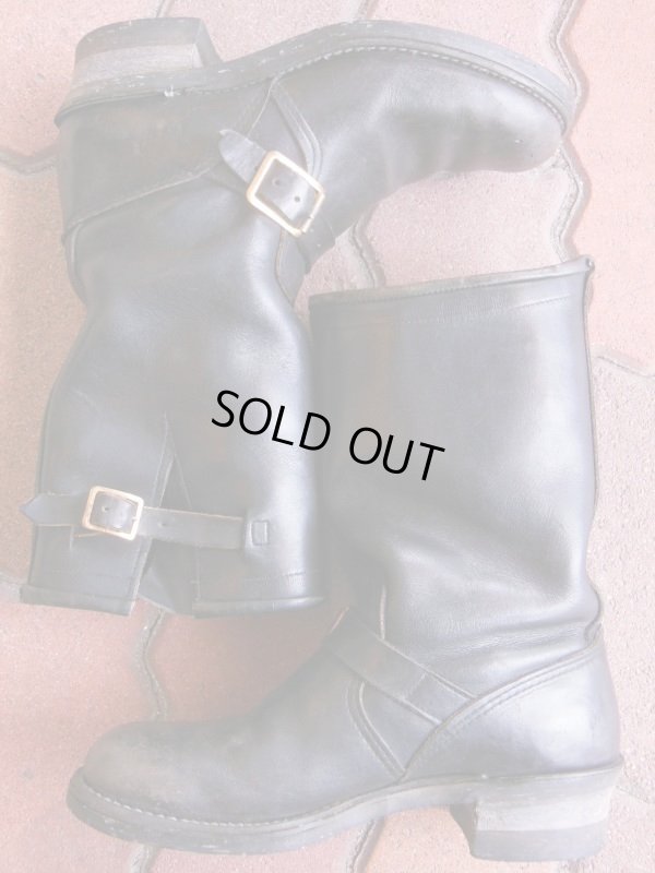 画像9: 1970'S UNKNOWN NON STEEL TOE ENGINEER BOOTS SZ/8-1/2C