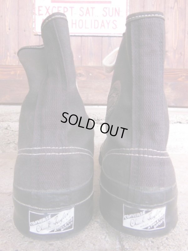 画像6: 1950'S CONVERSE BLACK FOOTBALL SHOES/12