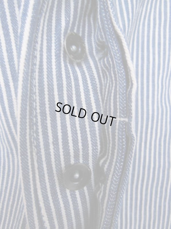 画像11: 1960'S OSH KOSH KICKORY STRIPE OVERALLS 32X34