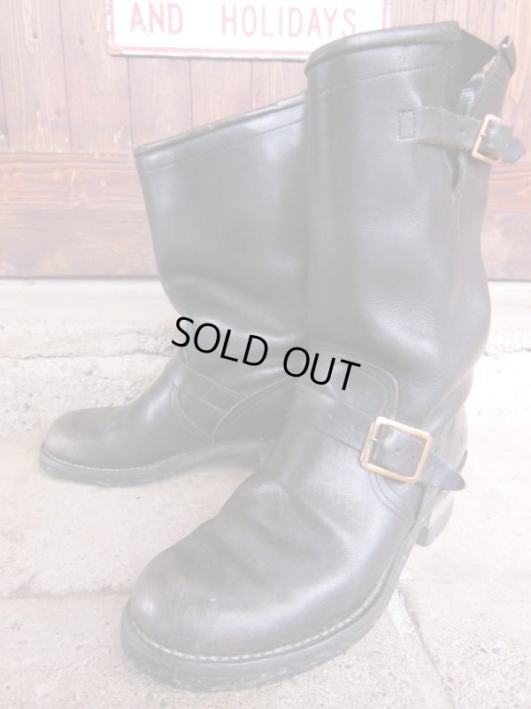 画像5: 1970'S UNKNOWN NON STEEL TOE ENGINEER BOOTS SZ/8-1/2C