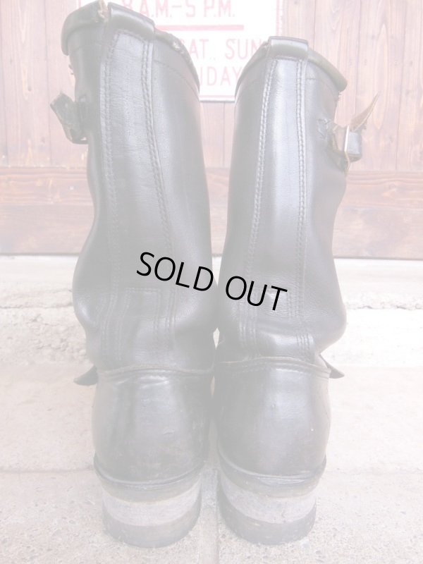 画像6: 1970'S UNKNOWN NON STEEL TOE ENGINEER BOOTS SZ/8-1/2C