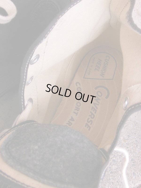 画像11: 1950'S CONVERSE BLACK FOOTBALL SHOES/12