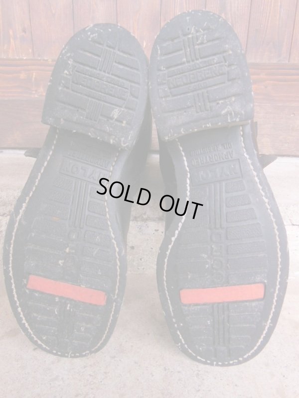 画像8: 1970'S UNKNOWN NON STEEL TOE ENGINEER BOOTS SZ/8-1/2C