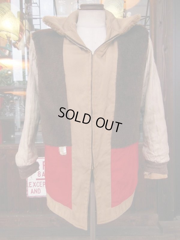 画像15: 1940'S　SPORTCLAD KHAKI COTTON TWILL BELTED COAT SZ/L