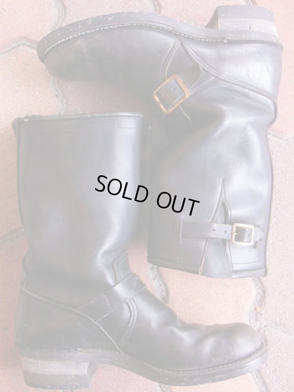 画像10: 1970'S UNKNOWN NON STEEL TOE ENGINEER BOOTS SZ/8-1/2C