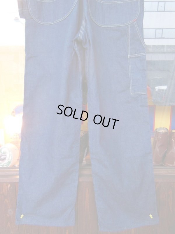 画像15: 〜1950'S MONTGOMERY WARD PIONEER DENIM OVERALLS 32X31