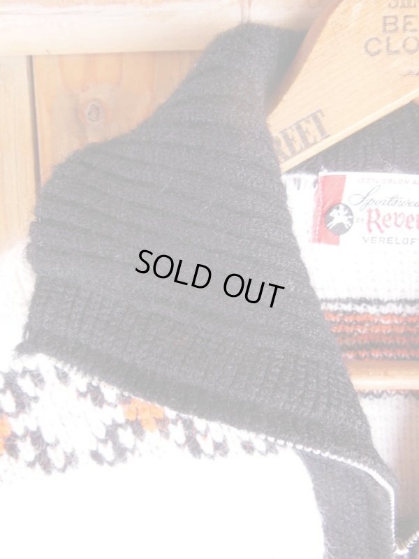 画像11: 1950'S〜 SPORTSWEAR by REVERE BORDER ZIP FRONT CARDIGAN SIZE/L